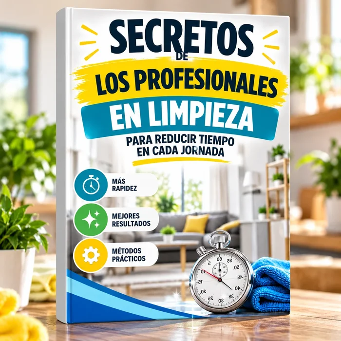 Portada del bono Secretos de Profesionales en Limpieza