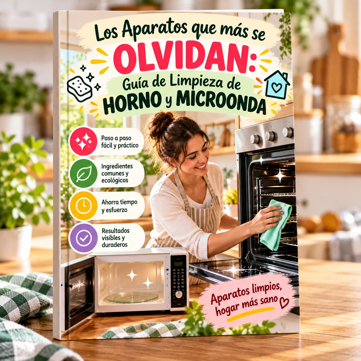 Portada del bono Los Aparatos que más se Olvidan: Guía de Limpieza de Horno y Microondas
