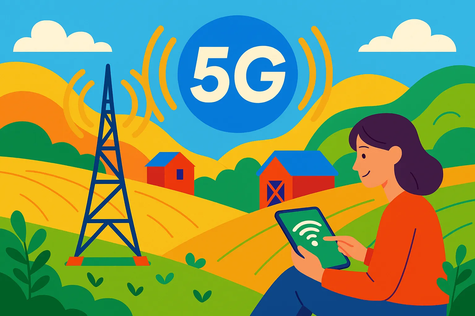 Cómo el 5G Está Cambiando el Acceso a Internet en Zonas Rurales