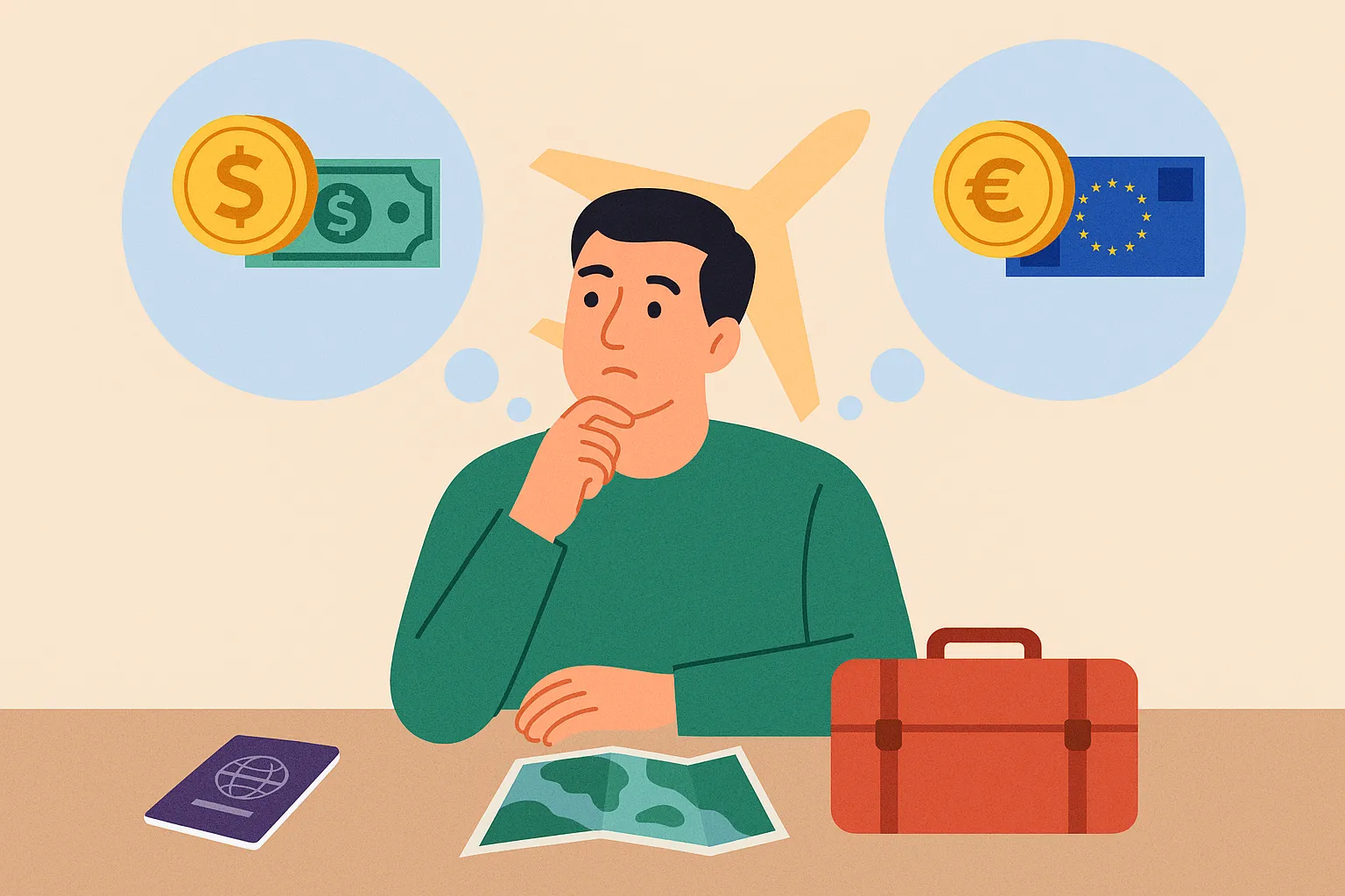 Dólar o Euro: ¿Cuál Moneda Llevar en Tu Próxima Viaje?