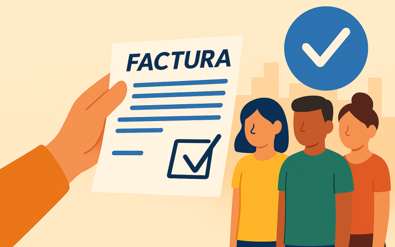 Factura fiscal: más que un recibo, un acto de ciudadanía
