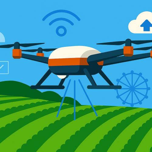 El uso de drones en el agronegocio: cómo la tecnología está transformando la agricultura